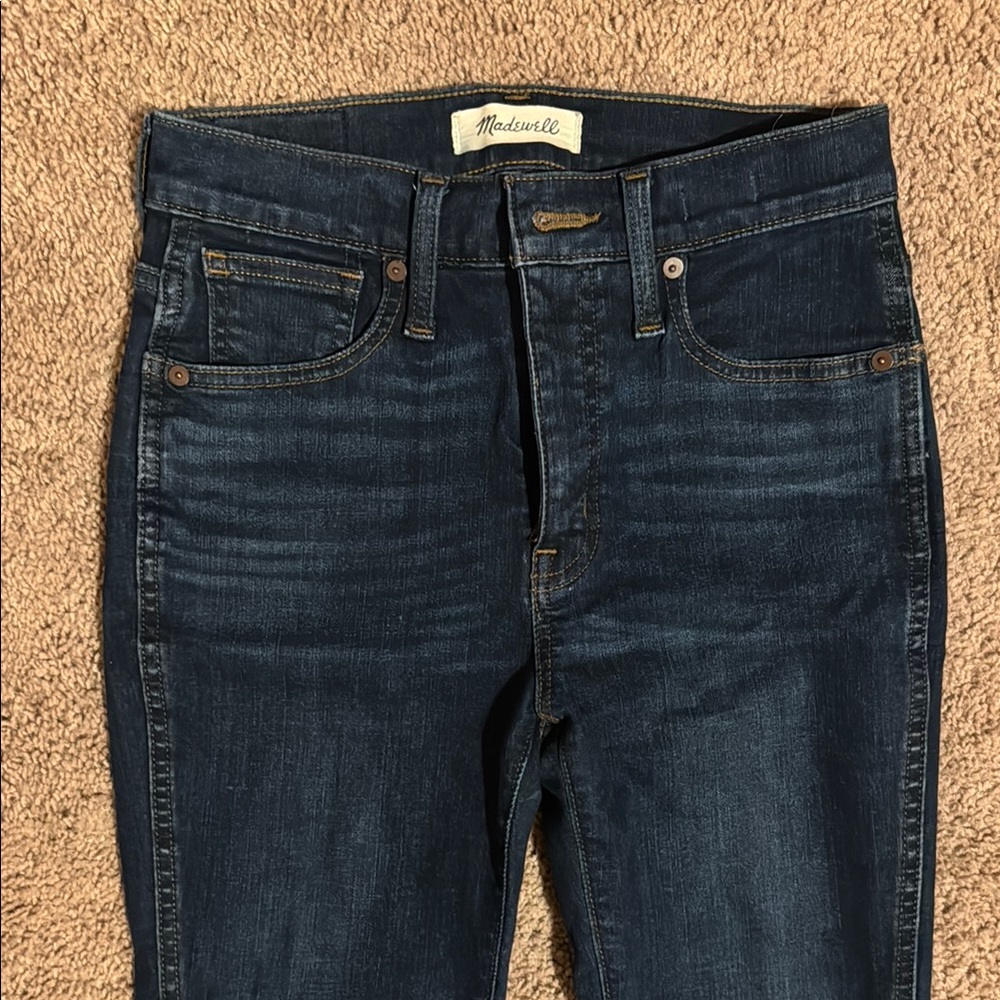 Madewell Blue Slim Jeans Premium Indigo